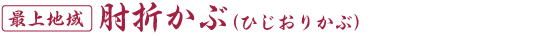 肘折かぶ